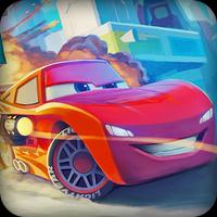 Lightning McQueen Dead Race Cartaz