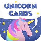 Tarjetas de unicornio icono