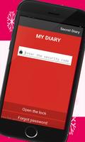 Secret Diary with lock captura de pantalla 2