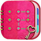 Cute Personal Diary with Fingerprint Lock simgesi