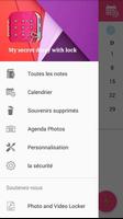 Cute Personal Diary with Fingerprint Lock capture d'écran 1