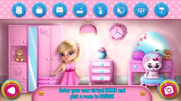 Doll House Decorating Games โปสเตอร์