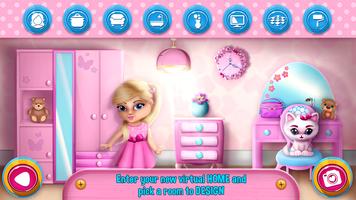 Doll House Decorating Games پوسٹر