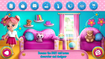 Doll House Decorating Games ภาพหน้าจอ 1