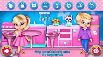 Doll House Decorating Games اسکرین شاٹ 3