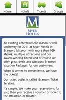 Myer Hotels - Branson Missouri ảnh chụp màn hình 3