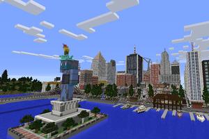 Mystery City map for Minecraft MCPE Cartaz