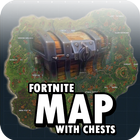 Guide Fortnite Map with Chests icône