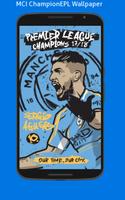 MCI ChampionEPL Wallpaper-poster