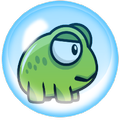 Bubble frog