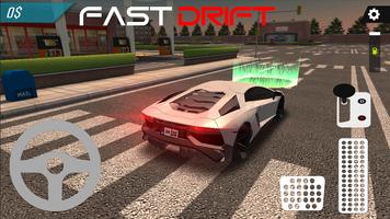 Fast Drift City Racing Affiche