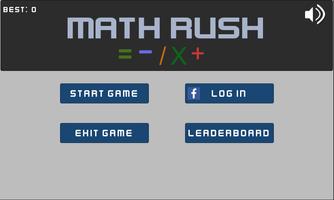 Math Rush الملصق