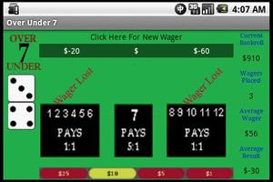 Over Under 7 captura de pantalla 1