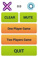 Free Tic Tac Toe XO Game 海报
