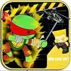 Turtles Fighting Ninja Games simgesi