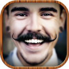 Mustache Face Changer آئیکن