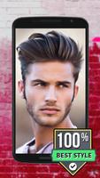 Man Hairstyle Photo Booth 2016 الملصق