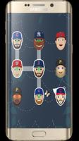 Emoji MLB Lock Screen capture d'écran 1