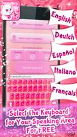 Diamante Rosa Teclado Fofinho Cartaz