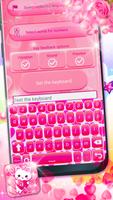 Pink Love Heart Keyboard Theme স্ক্রিনশট 2