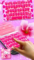 ピンクのハート キーボードのテーマ スクリーンショット 3
