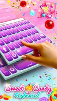 Sweet Candy Cupcakes Keyboard پوسٹر