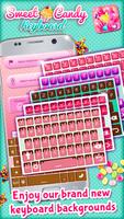Sweet Candy Cupcakes Keyboard capture d'écran 1