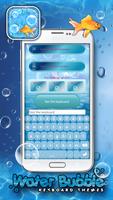 Water Bubble Keyboard Themes Screenshot 1