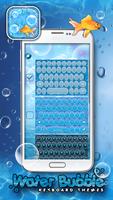 2 Schermata Water Bubble Keyboard Themes