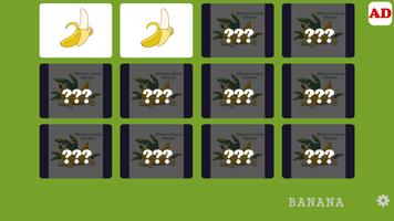 Memory Game - Banana MMG002 اسکرین شاٹ 1