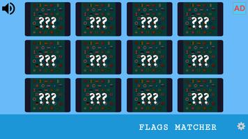 Memory Game - Flags Country 003 Affiche