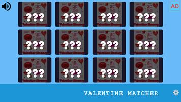 Memory Game - Valentine 002 पोस्टर