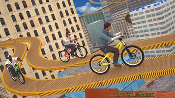 rooftop bicycle Simulator اسکرین شاٹ 1