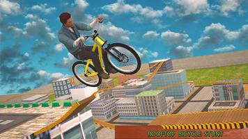 rooftop bicycle Simulator скриншот 2