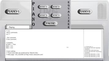 Piano & Org Equalizer ảnh chụp màn hình 1