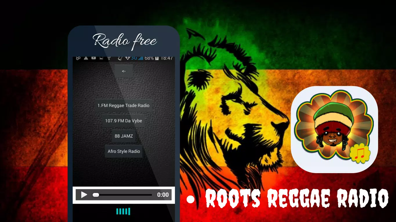 Descarga APK de Roots Reggae Radio para