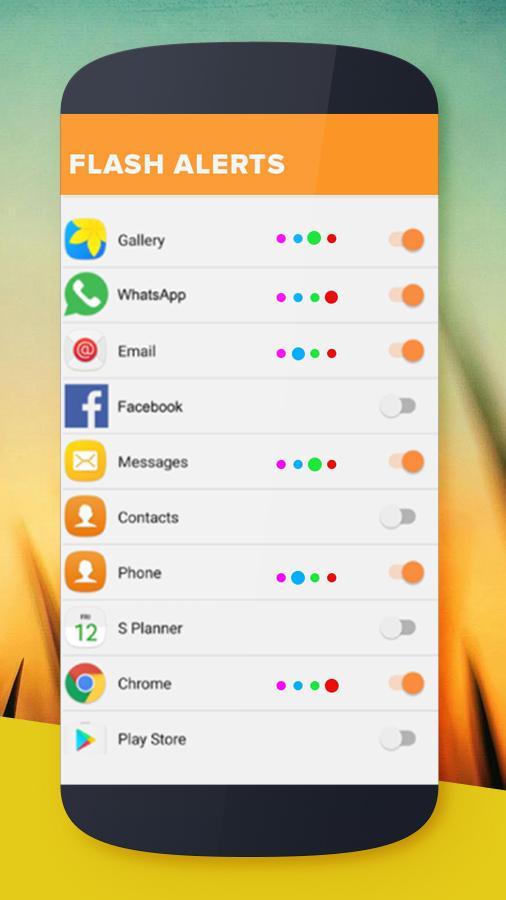 Color Flash Alert for Calls screenshot 3.
