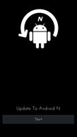 Update To Android N الملصق