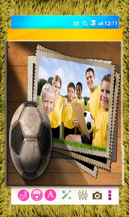 ضع صورتك فى اطار كرة القدم for Android - APK Download