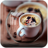 ضع صورتك في فنجان