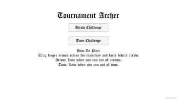 Tournament Archer - Bow & Arrow Competition 海報