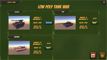 Low Poly Tank War poster