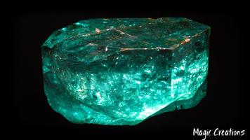 Emerald Crystal Wallpaper capture d'écran 1