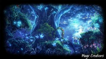 Enchanted Forest Wallpaper Affiche