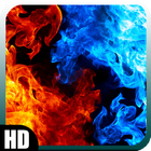 Fire Ice Wallpaper आइकन