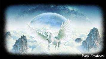 Pegasus Wallpaper Affiche