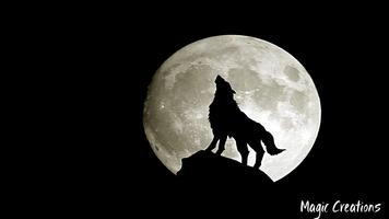 Wolf Moon Wallpaper syot layar 3