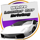 White Leader Car Driving Zeichen