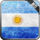 Argentina Flag Wallpaper icône