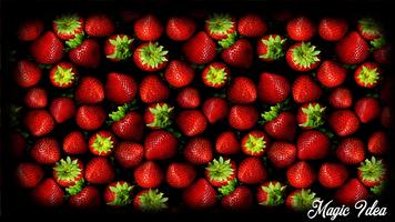 Strawberry Wallpaper capture d'écran 1